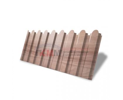 Профнастил фигурный С20 - 0,45 Окрас - А, Print Elite White Wood