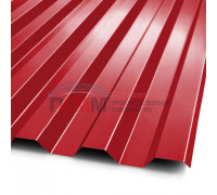 Профнастил C21-1000-0.5 RAL3020 Norman