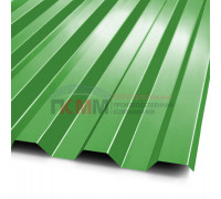 Профнастил C21-1000-0.5 RAL6018 Norman Профнастил C21-1000-0.5 RAL6018 Norman