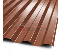 Профнастил C21-1000-0.5 RAL8004 Viking E