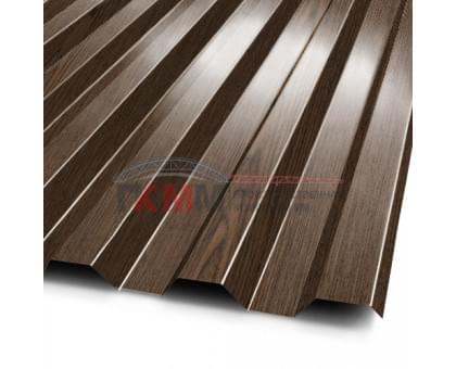 Профнастил C21-1000-0.5 МореныйДуб ECOSTEEL_МАД