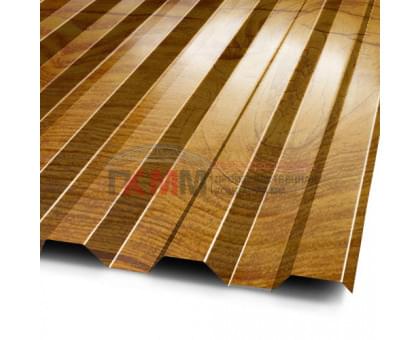 Профнастил C21-1000-0.5 ЗолотойДуб ECOSTEEL_T