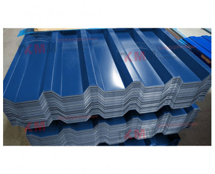 Профнастил С44-1000-0.65 RAL5005 Полиэстер