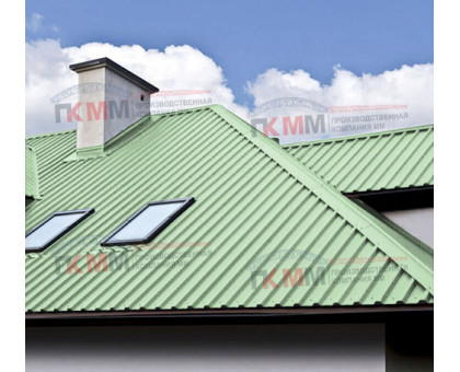 Профлист С44-1000-0.5 RAL6019 Norman Профлист С44-1000-0.5 RAL6019 Norman