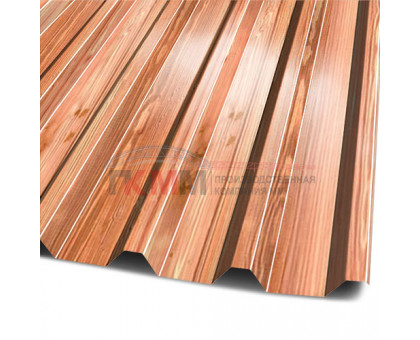 Профлист С44-1000-0.5 Кедр ECOSTEEL_T