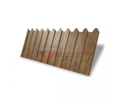 Профнастил фигурный C8 - 0,45 Print Elite Antique Wood Профнастил фигурный C8 - 0,45 Print Elite Antique Wood