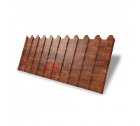 Профнастил фигурный C8 - 0,45 Print Elite Cherry Wood