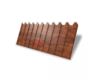Профнастил фигурный C8 - 0,45 Print Elite Cherry Wood