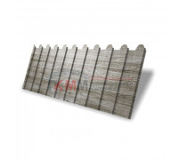 Профнастил фигурный C8 - 0,45 Print Elite Nordic Wood
