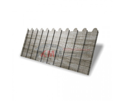 Профнастил фигурный C8 - 0,45 Print Elite Nordic Wood