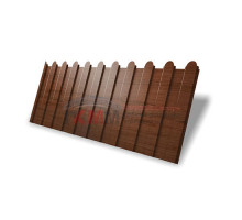 Профнастил фигурный C8 - 0,45 Print Premium Rowan