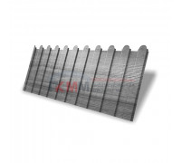 Профнастил фигурный C8 - 0,45 Print Premium Silver Wood Профнастил фигурный C8 - 0,45 Print Premium Silver Wood