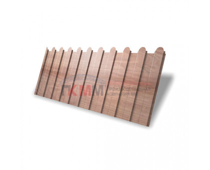 Профнастил фигурный C8 - 0,45 Print Elite White Wood