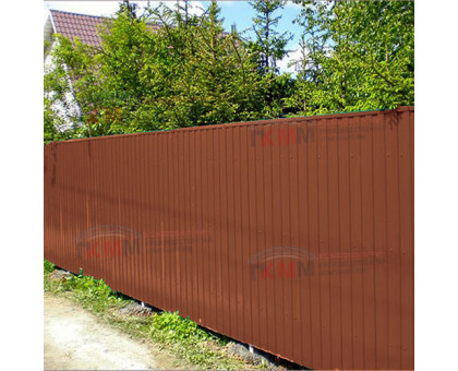 Профлист С8-1150-0.5 RAL8004 Norman