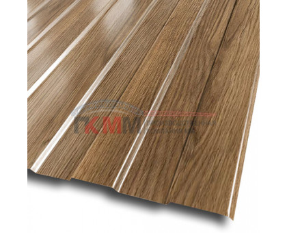 Профлист С8х1150-0.5 Античный дуб ECOSTEEL