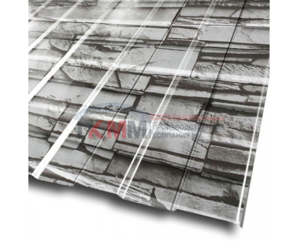 Профлист С8-1150-0.5 БелыйПлитняк ECOSTEEL