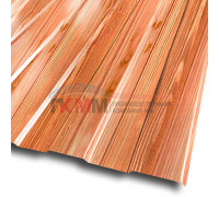 Профлист С8-1150-0.5 Кедр ECOSTEEL_T Профлист С8-1150-0.5 Кедр ECOSTEEL_T