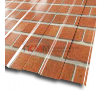 Профлист С8-1150-0.5 Кирпич ECOSTEEL Профлист С8-1150-0.5 Кирпич ECOSTEEL