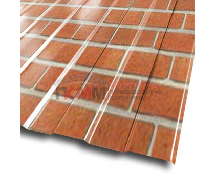 Профлист С8-1150-0.5 Кирпич ECOSTEEL