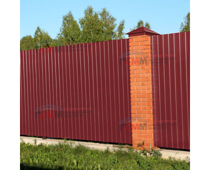 Профлист СС10-1150-0.45 RAL3011 Viking Профлист СС10-1150-0.45 RAL3011 Viking