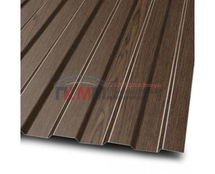 Профлист СС10-1150-0.5 МореныйДуб ECOSTEEL Профлист СС10-1150-0.5 МореныйДуб ECOSTEEL