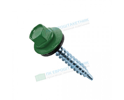 Саморезы 5,5х25 RAL 6002 Саморезы 5,5х25 RAL 6002