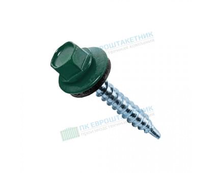 Саморезы 5,5х25 RAL 6005 Саморезы 5,5х25 RAL 6005