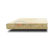 Гладкие сэндвич-панели из минеральной ваты-0.5/0.5, ширина 1200 мм, толщина 30 мм, RAL1015