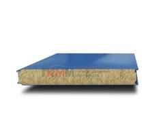 Гладкие сэндвич-панели из минеральной ваты-0.5/0.5, ширина 1200 мм, толщина 30 мм, RAL5005