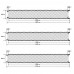 Стеновые сэндвич-панели из минеральной ваты-0.5/0.5, ширина 1200 мм, толщина 200 мм, милитари