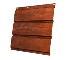 Софит металлический без перфорации 0,45 Print Elite с пленкой Cherry Wood