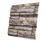 Софит металлический без перфорации 0,45 Print Elite с пленкой Sand Stone Софит металлический без перфорации 0,45 Print Elite с пленкой Sand Stone