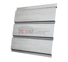 Софит металлический без перфорации 0,45 Print Elite с пленкой Snow Wood