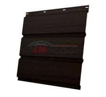 Софит металлический центральная перфорация 0,45 Print Elite с пленкой Coffee Wood