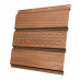 Софит металлический центральная перфорация 0,45 Print Elite с пленкой Honey Wood
