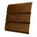 Софит металлический полная перфорация 0,45 Print Premium с пленкой Antique Wood