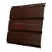 Софит металлический полная перфорация 0,45 Print Elite с пленкой Choco Wood