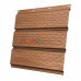 Софит металлический полная перфорация 0,45 Print Elite с пленкой Honey Wood