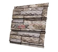 Софит металлический полная перфорация 0,45 Print Elite с пленкой Sand Stone
