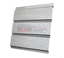 Софит металлический полная перфорация 0,45 Print Elite с пленкой Snow Wood