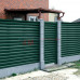 Калитка Жалюзи 1,68х1 RAL 6005 без заполнения