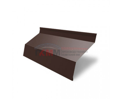 Ламель жалюзи Milan 0,45 Drap RAL 8017 шоколад
