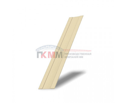 Крепежная планка жалюзи Milan,Tokyo 0,5 Satin с пленкой RAL 1015 светлая слоновая кость