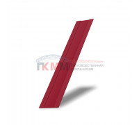 Крепежная планка жалюзи Milan,Tokyo 0,45 PE с пленкой RAL 3003 рубиново-красный