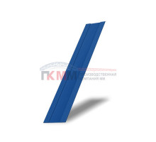 Крепежная планка жалюзи Milan,Tokyo 0,45 PE с пленкой RAL 5005 сигнальный синий