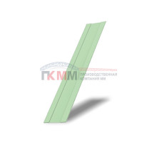 Крепежная планка жалюзи Milan,Tokyo 0,45 PE с пленкой RAL 6019 бело-зеленый