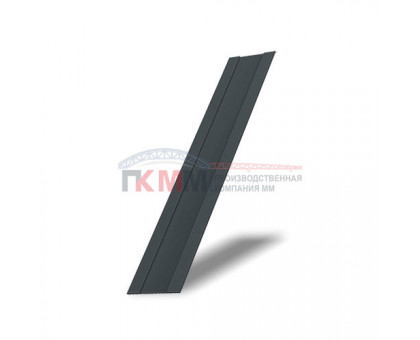 Крепежная планка жалюзи Milan,Tokyo 0,5 Satin с пленкой RAL 7016 антрацитово-серый Крепежная планка жалюзи Milan,Tokyo 0,5 Satin с пленкой RAL 7016 антрацитово-серый