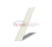 Крепежная планка жалюзи Milan,Tokyo 0,45 PE с пленкой RAL 9003 сигнальный белый