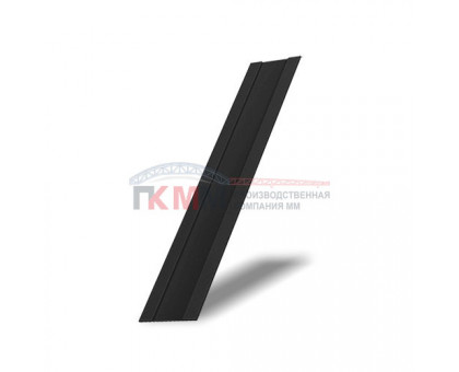Крепежная планка жалюзи Milan,Tokyo 0,45 Drap ST RAL 9005 черный Крепежная планка жалюзи Milan,Tokyo 0,45 Drap ST RAL 9005 черный