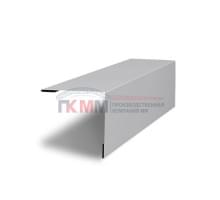 Планка завершающая 50х50 жалюзи Milan 0,45 Print Elite Milky Wood